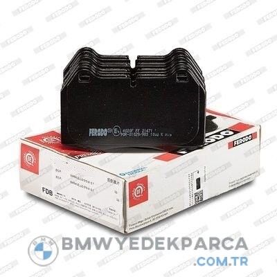 Bmw 7 Serisi E38 Ön Fren Balatası 728i / 730d Brembo Kaliper İçin 1995-2001 FERODO