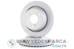 Bmw E39 520i Arka Fren Diski 170 Beygir Havalı Tip 298 mm Çap 2001-2003 TEXTAR