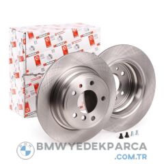 Bmw 5 Serisi E34 Kasa Arka Fren Diski Düz Tip 300 mm Çap 1991-1995 FERODO