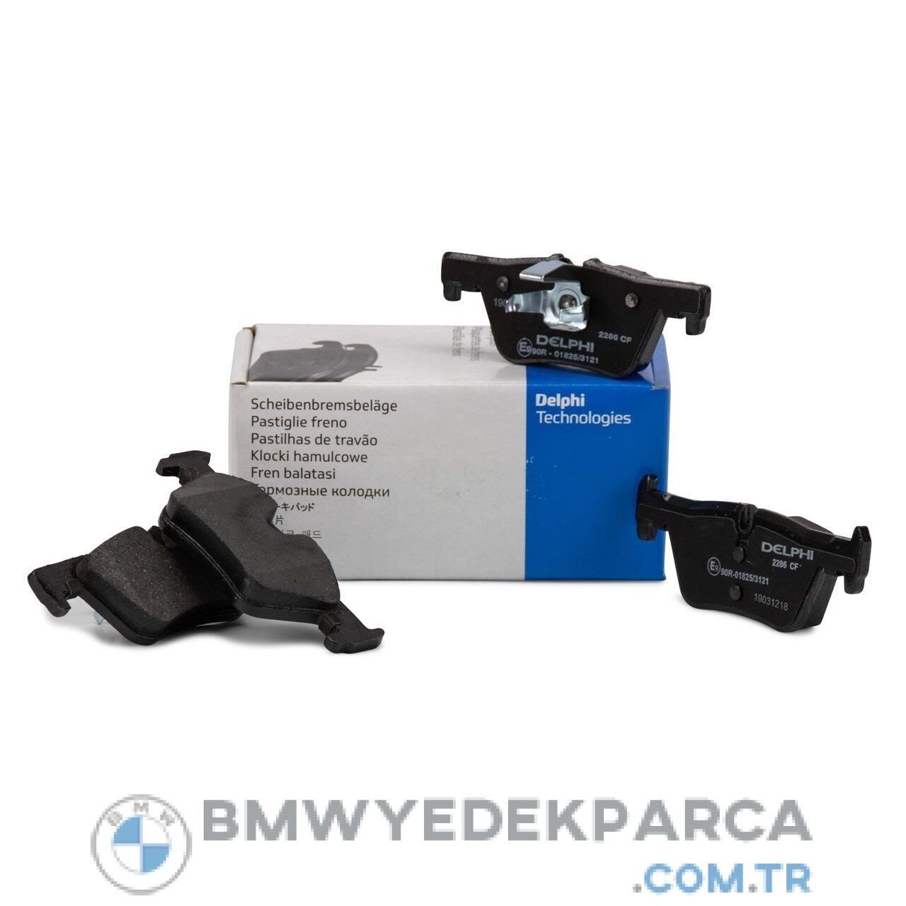 Bmw 1 Serisi F20 Kasa 118i Arka Fren Balatası 1.5 Motor 136 Beygir 2012-2019 DELPHI