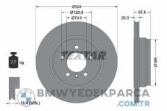 Bmw E65 730i / 730d / 735i Arka Fren Diski Havalı 324 mm TEXTAR