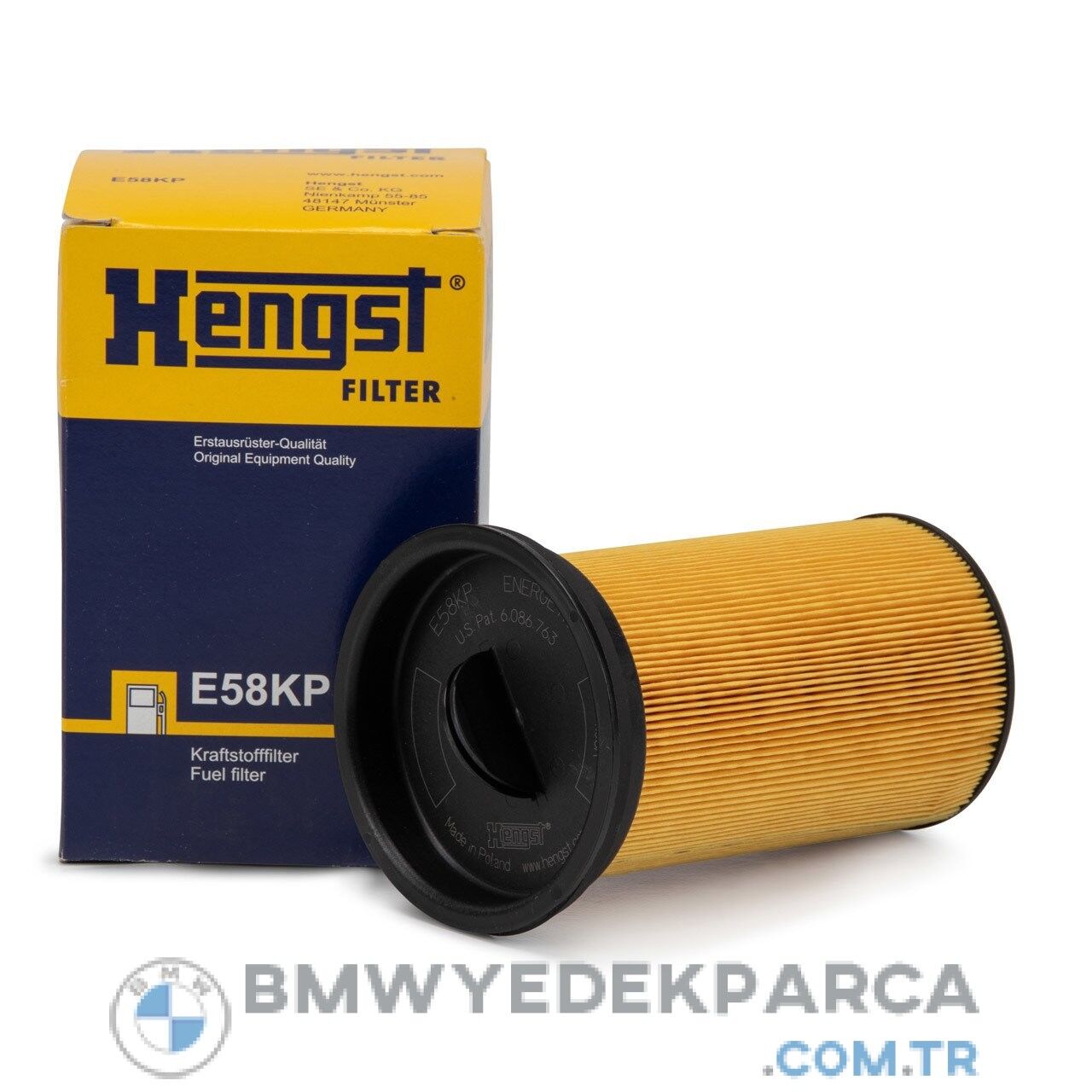 Bmw E46 Kasa 320d M47 Motor Mazot Filtresi Hengst Marka